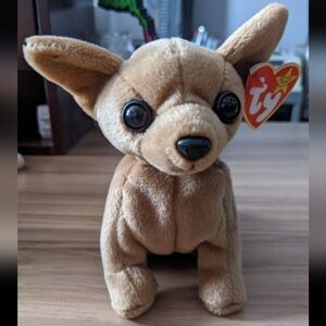TY Beanie Babies Brown Chihuahua Plush Dog - Soft Collectible Toy